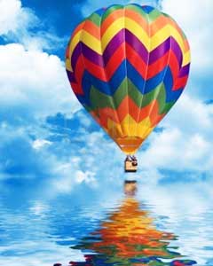 Hot air balloon rides